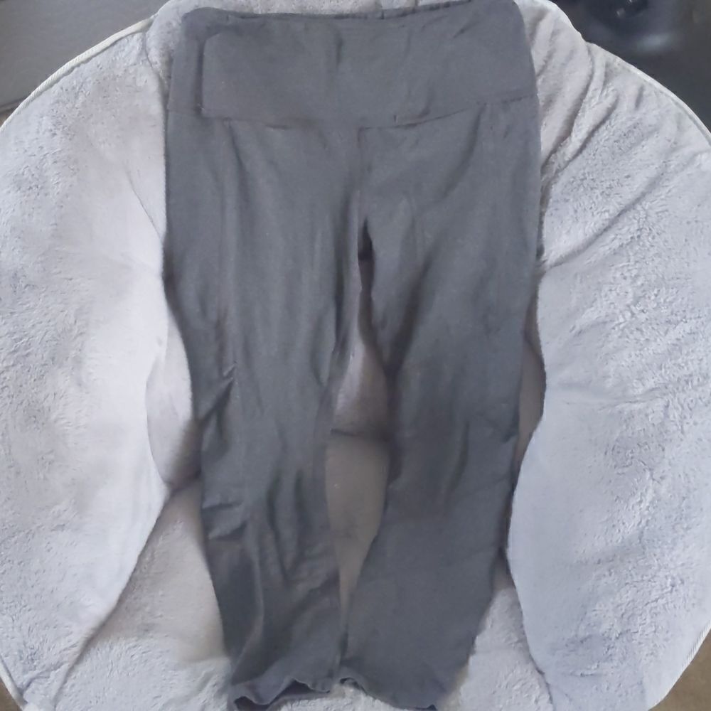 Gray yoga pants women's size small/medium